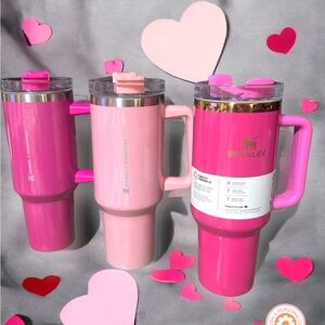 Stanley + Starbucks - 40oz H2.0 Tumbler -Shimmery + Shine in 2 colors of pink